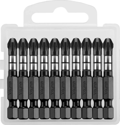 Биты для ударных шуруповертов KRAFTOOL Impact Pro PZ 26193-3-50-S10 купить в Когалыме
