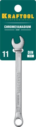 Ключи комбинированные KRAFTOOL, Cr-V, DIN 3113 27079-11 купить в Когалыме