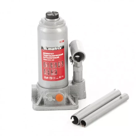 Домкрат гидравлический бутылочный 3 т h подъема 178-343 мм Matrix 50762 купить в Когалыме
