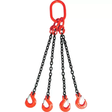 Строп цепной TOR 4СЦ г/п 2,36 т 10,0 м с самозакрывающимися крюками 1009719 купить в Когалыме