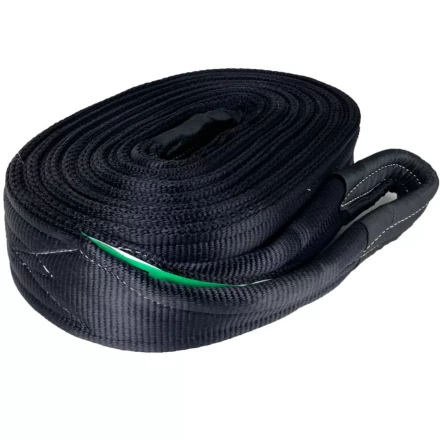 Трос буксировочный динамический HITCH PROF Лента масса авто 13т разрывная 39т 8м петля-петля (SZ071514) купить в Когалыме