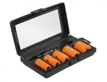 Набор коронок универсальных биметаллических Кратон 5 шт. 1 04 01 001 купить в Когалыме