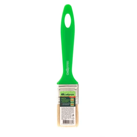 Кисть флейцевая "Эксперт", 35 x 8, натуральная щетина, пластиковая ручка Сибртех 83307 купить в Когалыме