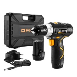Дрель аккумуляторная в наборе DEKO GCD12DU3 SET3, 063-4097