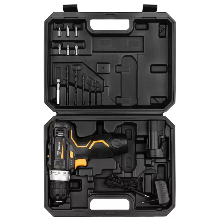 Дрель аккумуляторная в наборе DEKO GCD12DU3 SET3, 063-4097 купить в Когалыме