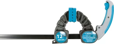 Струбцина реечная быстрозажимная,пластиковый корпус,рычажный храповый механизм,18"/450 мм GROSS 20709 купить в Когалыме