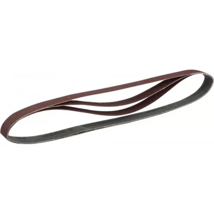 Лента ЗУБР "МАСТЕР" шлифовальная универсальная бесконечная для ЗШС-330, основа-х/б ткань, 25х762мм, Р80, 3шт 35547-080 купить в Когалыме