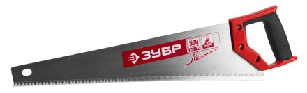 Ножовка по дереву (пила) ЗУБР МОЛНИЯ-5 500 мм, 5 TPI, прямой крупный зуб, быстрый рез поперек волокон, для крупных и средних заготовок 15075-50_z01 купить в Когалыме
