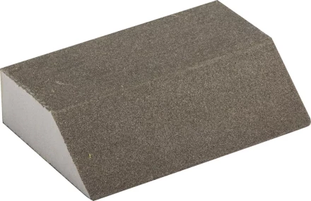 Губка шлифовальная ЗУБР "МАСТЕР" четырехсторонняя угловая, средняя жесткость, Р180, 100х68х42х26мм 35613-180 купить в Когалыме