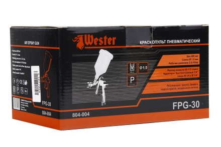 Краскопульт пневматический WESTER FPG-30  профи купить в Когалыме