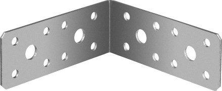 ЗУБР УК-2.0, 35 x 90 x 90 x 2 мм, цинк, крепежный уголок (310126-35-090) купить в Когалыме
