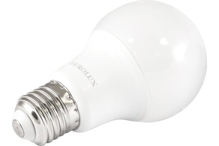 Лампа светодиодная EUROLUX LL-E-A60-9W-230-2,7K-E27 76/2/13 купить в Когалыме