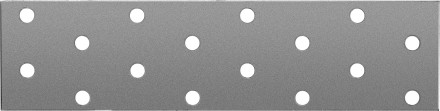 ЗУБР ПС-2.0, 40 x 160 x 2 мм, цинк, соединительная пластина (310256-040-160) купить в Когалыме