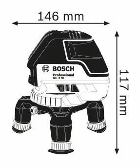 Нивелир лазерный GLL 3-50 BOSCH купить в Когалыме