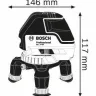 Нивелир лазерный GLL 3-50 BOSCH купить в Когалыме