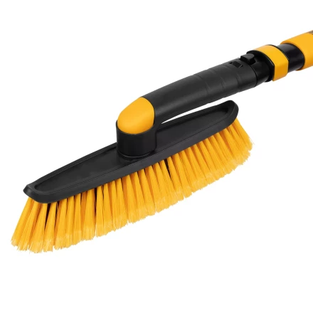 Щетка-сметка со скребком, телескоп, поворотная голова, 750-1120 мм Denzel 55326 купить в Когалыме