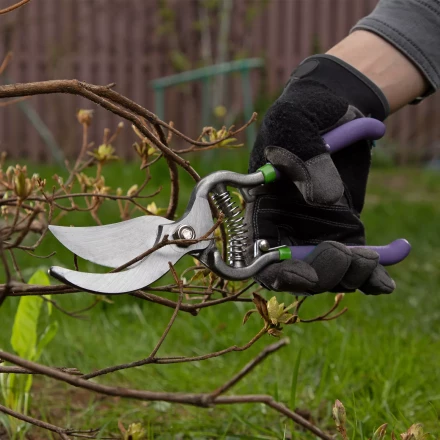 Секатор прямого реза Palisad, 255 мм, цельнокованый, металлические обрезиненные рукоятки, 60467 купить в Когалыме