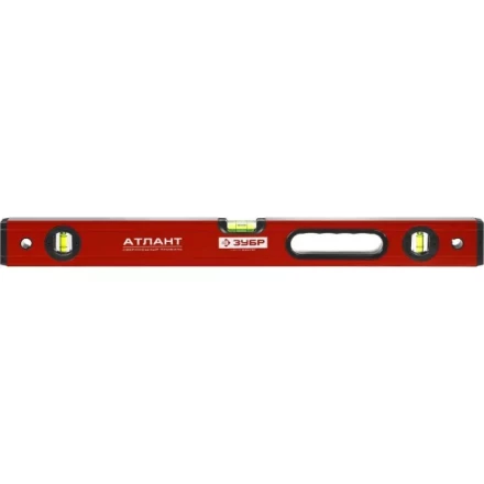 Уровень ЗУБР "МАСТЕР" "УС - 5" коробчатый усиленный, фрезерованный, 3 глазка, крашенный, с ручками, 60см 34585-060 купить в Когалыме