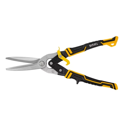 Ножницы по металлу, 315 мм Denzel 78373, прямой проходной рез, сталь-CrMo, трехкомпонентные рукоятки купить в Когалыме