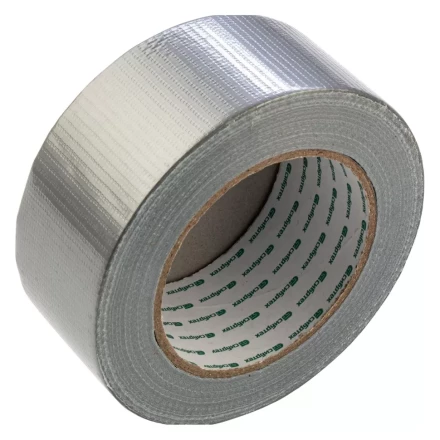 Лента клейкая армированная, 48 мм х 40 м, серебро Сибртех 888165 купить в Когалыме