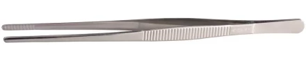 Пинцет ЗУБР д/электроники и точной механики, нерж. сталь, антимагнит, прямой, закругленные губки, 250мм 22211-1-250 купить в Когалыме