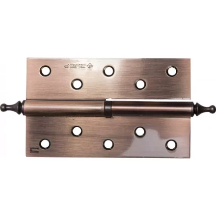 Петля дверная разъемная ЗУБР "ЭКСПЕРТ", 1 подшипник, цвет ст. медь (AC), правая, с крепежом, 125х75х2,5мм, 2 шт 37605-125-6R купить в Когалыме