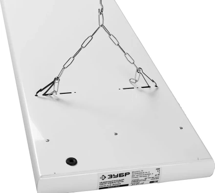 Обогреватель ЗУБР "МАСТЕР" инфракрасный, рифлёная панель, потолочный, закрытого типа, ТЭН, 2,0кВт, 3,0 м, 220В ИКО-К3-2000 купить в Когалыме