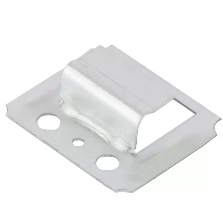 Кляймер №7 оцинкованный   без гвоздя 100штук  Россия Сибртех 46577 купить в Когалыме