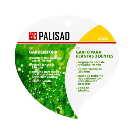 Вилка посадочная 3-зубая, защитное покрытие, пластиковая рукоятка Palisad 623878 купить в Когалыме