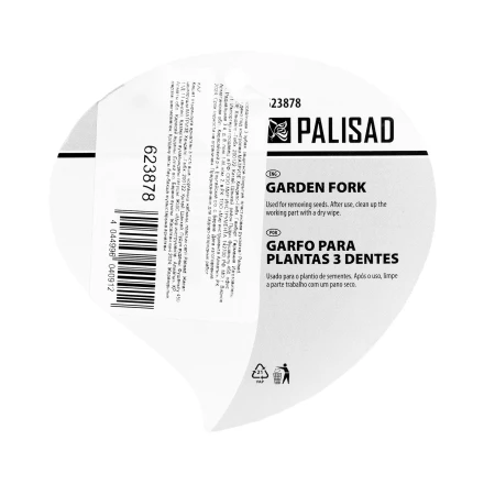 Вилка посадочная 3-зубая, защитное покрытие, пластиковая рукоятка Palisad 623878 купить в Когалыме