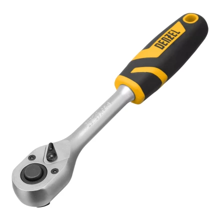 Набор инструментов Denzel 15801, 1/2", 1/4", CrV, S2, пластиковый кейс, 64 предмета купить в Когалыме