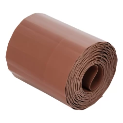Бордюрная лента Palisad, 15х900 см, полипропиленовая, коричневая, Россия 644847