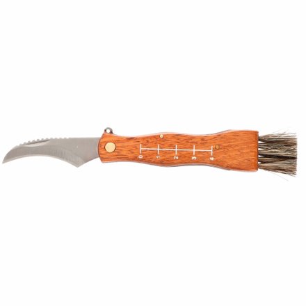 Нож грибника малый деревянная рукоятка PALISAD артикул 79004 купить в Когалыме