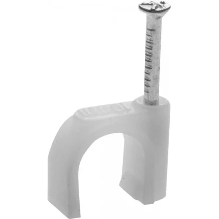 Скоба-держатель для круглого кабеля, с оцинкованным гвоздем, 10 мм, 70 шт, STAYER Master 4510-10 4510-10 купить в Когалыме