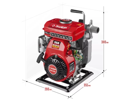 Мотопомпа бензиновая МПЧ-350-40 серия МАСТЕР купить в Когалыме