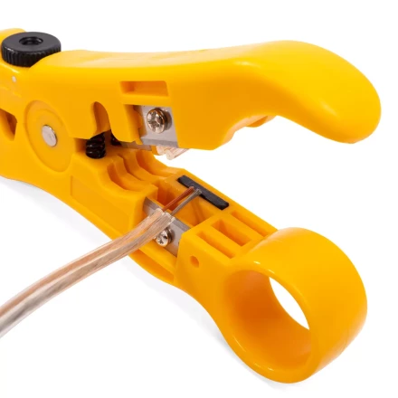 Стриппер КВТ КС-332 для снятия изоляции с коаксиального кабеля (89440) купить в Когалыме