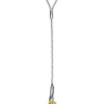 Строп канатный одноветвевой 1СК 0.5 т L=5.5 м с кч din 0.75 т опрессовка купить в Когалыме
