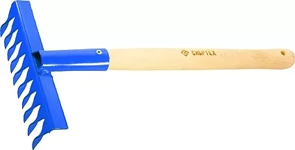 Грабли витые 10-зубые 180 мм с рукояткой 300 мм СИБРТЕХ Россия 61762 купить в Когалыме