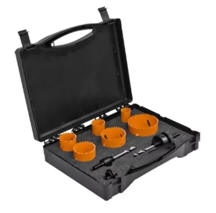 Набор коронок универсальных биметаллических Кратон 6 шт. 1 04 01 002 купить в Когалыме