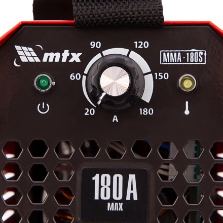 Инверторный аппарат дуговой сварки MTX 94390 MMA-180S, 180 А, ПВ60%, диаметр электрода 1,6-4 мм купить в Когалыме