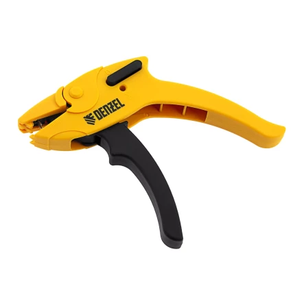 Щипцы для зачистки электропроводов, сечением 0,2-6 мм2, функция обрезания проводов Denzel 17741 купить в Когалыме