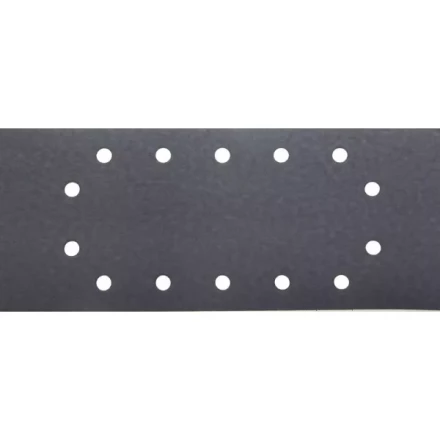 Лист шлиф. универсал. URAGAN с покрытием стеарата цинка, 14 отверстий по кругу, для ПШМ, P320, 115х280мм, 50шт 907-23104-320-50 купить в Когалыме
