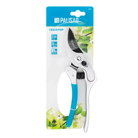 Секатор прямого реза Palisad 60471, 230 мм, усиленный, нижняя рукоятка в ПВХ - оболочке, Luxe, купить в Когалыме