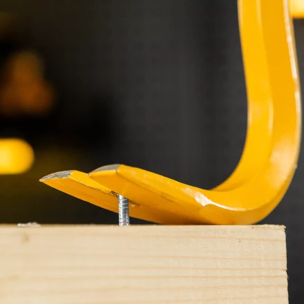 Лом-гвоздодер Denzel, 600 мм, шестигранный 16 мм, окрашенный, сталь 65, 25203 купить в Когалыме