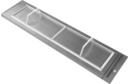 Обогреватель ЗУБР "МАСТЕР" инфракрасный, рифлёная панель, потолочный, закрытого типа, ТЭН, 1,0кВт, 2,2 м, 220В ИКО-К3-1000 купить в Когалыме