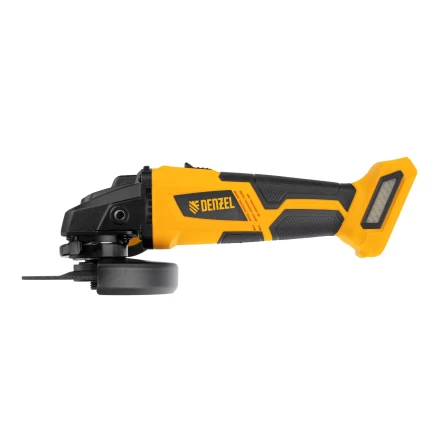 Машина углошлифовальная аккумуляторная бесщет. Denzel BLG-IB-18-125-0, Li-ion, 18 В 27004 купить в Когалыме