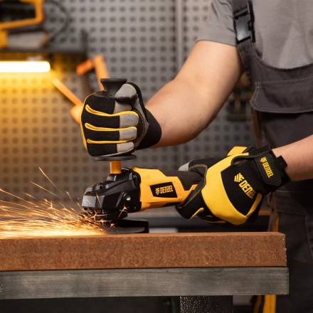 Машина углошлифовальная аккумуляторная бесщет. Denzel BLG-IB-18-125-0, Li-ion, 18 В 27004 купить в Когалыме