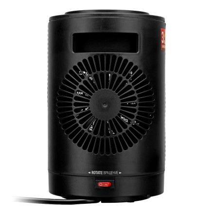 Тепловентилятор керамический Denzel DTFC-1200S, вращение, 3 реж., вент., нагрев 600/1200 Вт 96411 купить в Когалыме