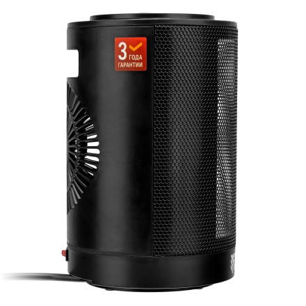 Тепловентилятор керамический Denzel DTFC-1200S, вращение, 3 реж., вент., нагрев 600/1200 Вт 96411 купить в Когалыме