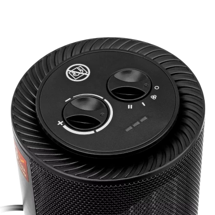 Тепловентилятор керамический Denzel DTFC-1200S, вращение, 3 реж., вент., нагрев 600/1200 Вт 96411 купить в Когалыме